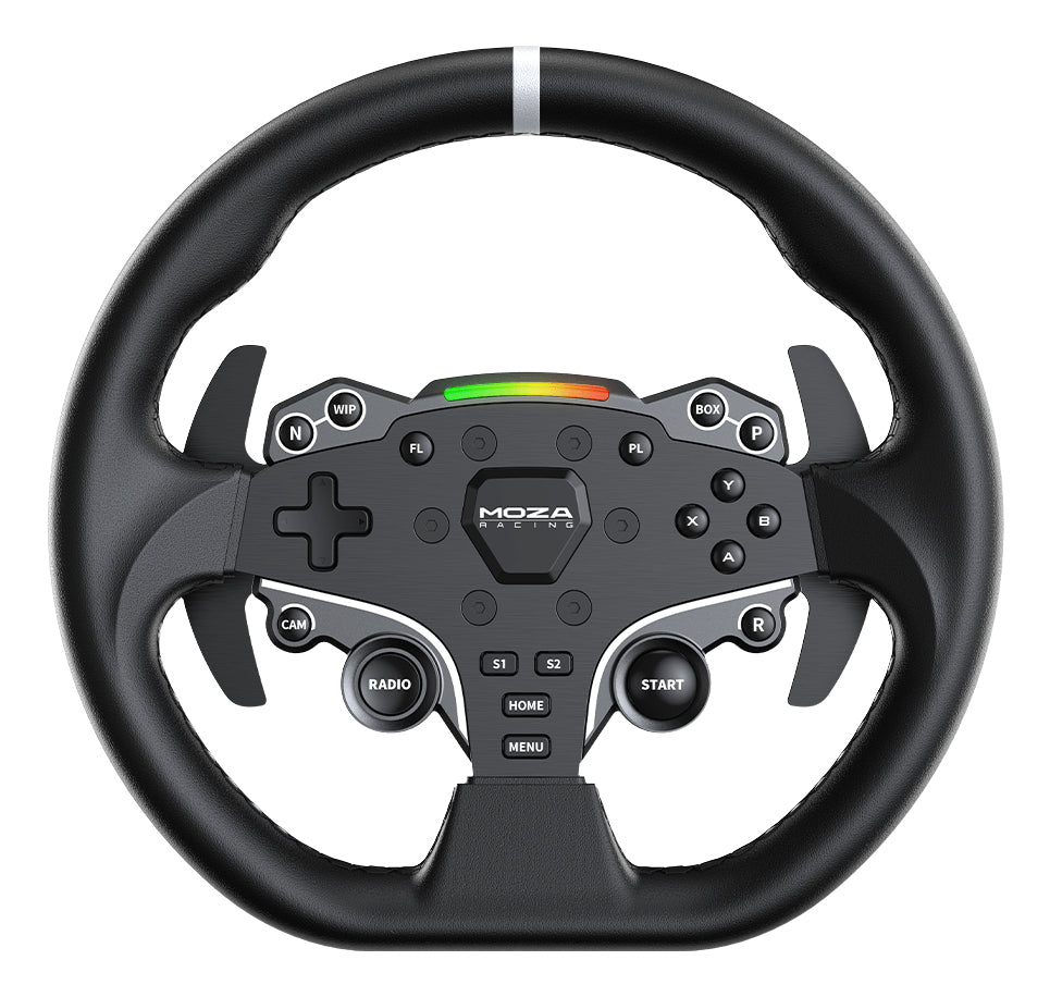 Moza Racing RS20 Gaming-Controller Schwarz Lenkrad + Pedale PC