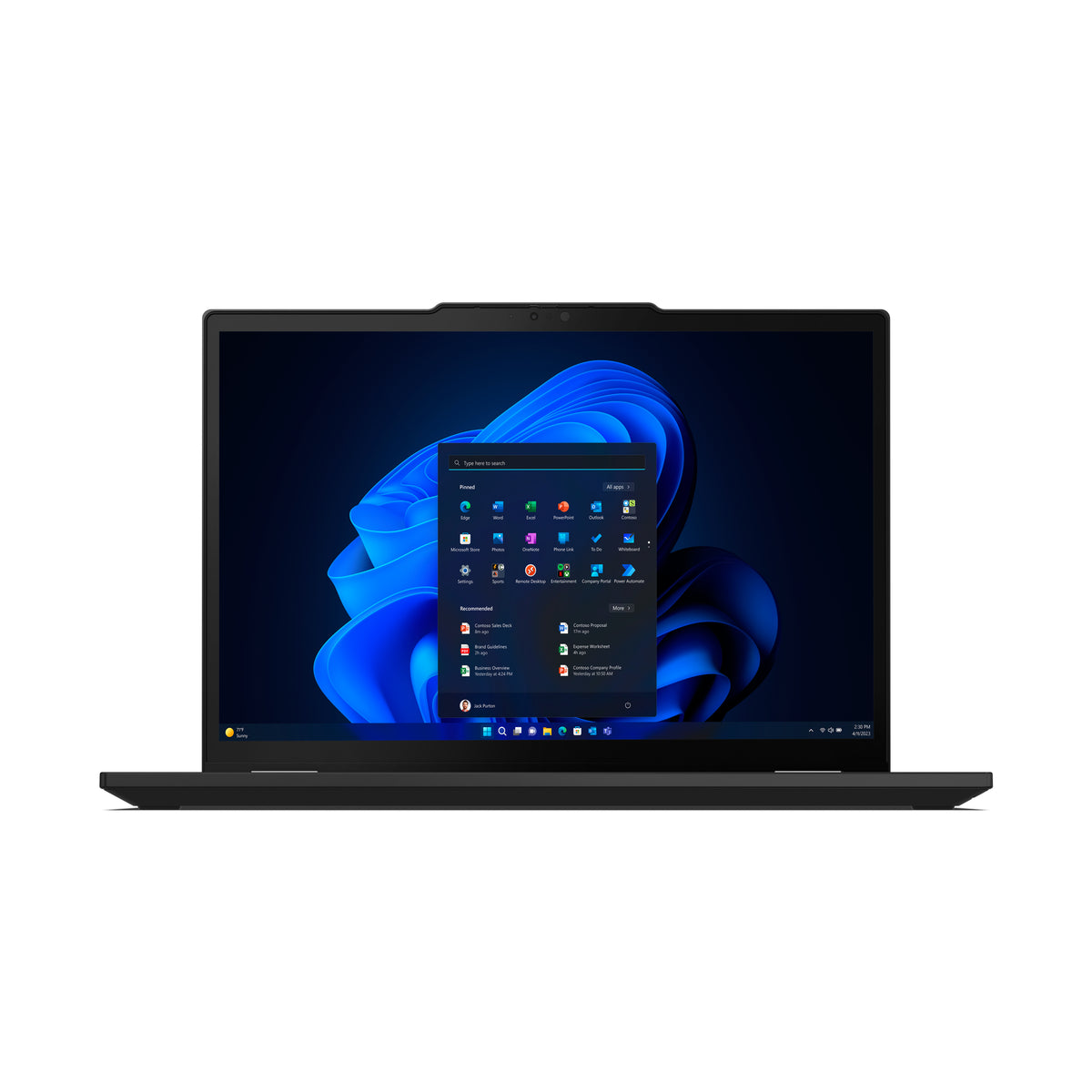 Lenovo ThinkPad X13 2-in-1 Gen 5 Intel Core Ultra 5 125U Hybrid (2-in-1) 33,8 cm (13.3") Touchscreen WUXGA 16 GB LPDDR5x-SDRAM 512 GB SSD Wi-Fi 6E (802.11ax) Windows 11 Pro Deutsch Schwarz
