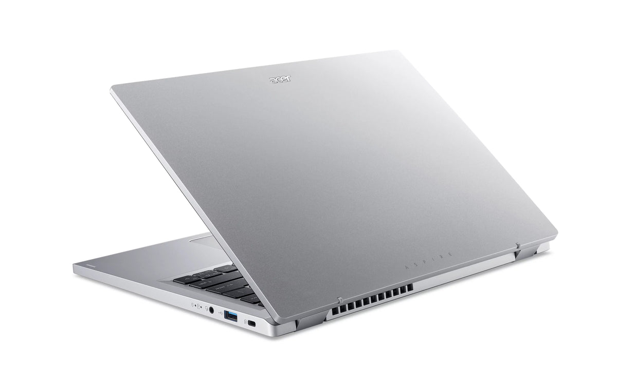 Acer Aspire Go 14 AG14-22P-R72R AMD Ryzen™ 5 7520U Laptop 35,6 cm (14") WUXGA 16 GB LPDDR5-SDRAM 512 GB SSD Wi-Fi 6 (802.11ax) Windows 11 Home Silber QWERTY