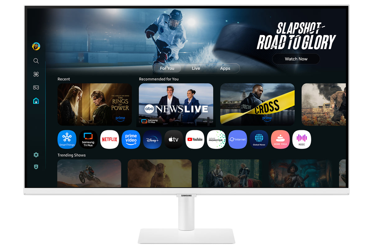 Samsung M7 M70F Computerbildschirm 81,3 cm (32") 3840 x 2160 Pixel 4K Ultra HD LED Weiß