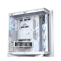 ASUS ROG CRONOX GR801 CURVE TG ARGB WHITE Midi Tower Weiß