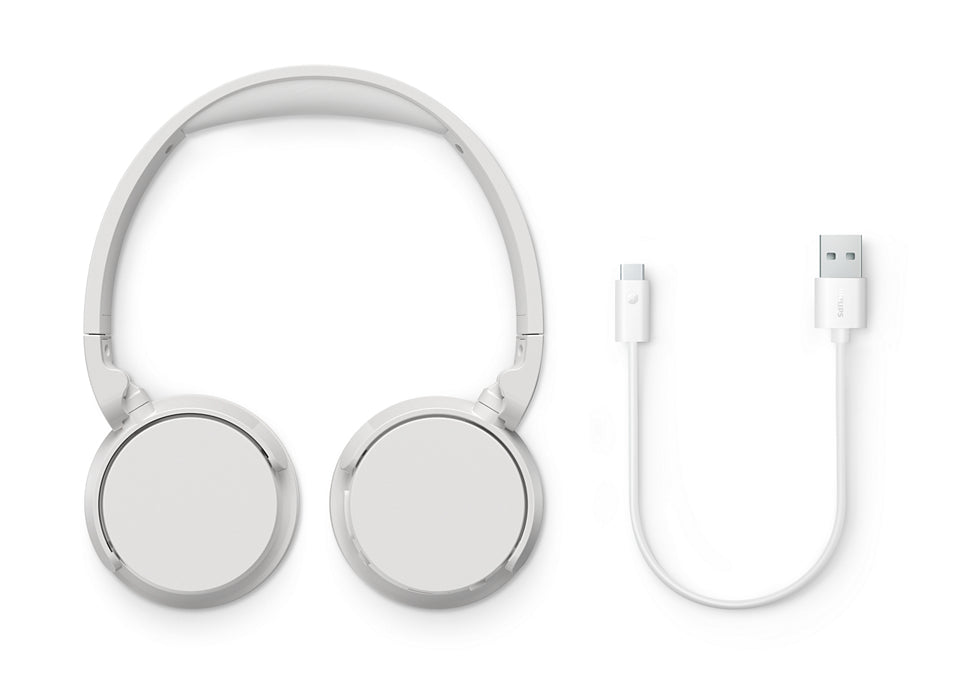Philips 4000 series TAH4209WT/00 Kopfhörer & Headset Kabellos Kopfband Anrufe/Musik Bluetooth Weiß