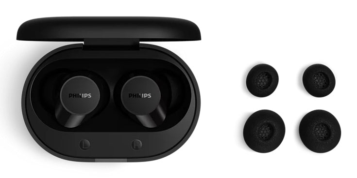 Philips TAT1300BK/00 Kopfhörer & Headset Kabellos im Ohr Anrufe/Musik USB Typ-C Bluetooth Schwarz