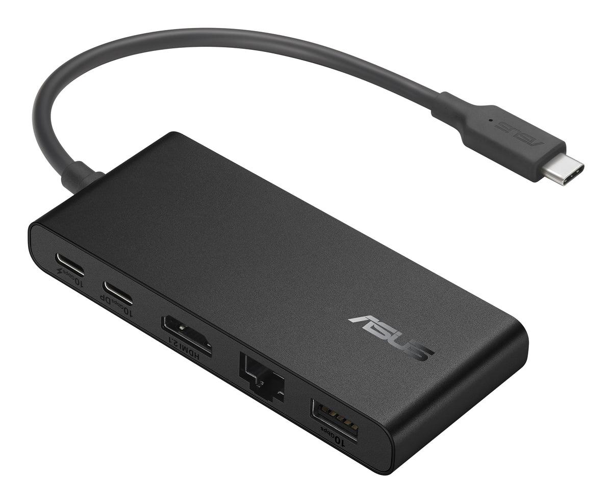ASUS Dual 4K USB-C Dock DC201 Kabelgebunden USB 3.2 Gen 2 (3.1 Gen 2) Type-C Schwarz