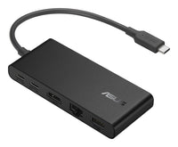 ASUS Dual 4K USB-C Dock DC201 Kabelgebunden USB 3.2 Gen 2 (3.1 Gen 2) Type-C Schwarz