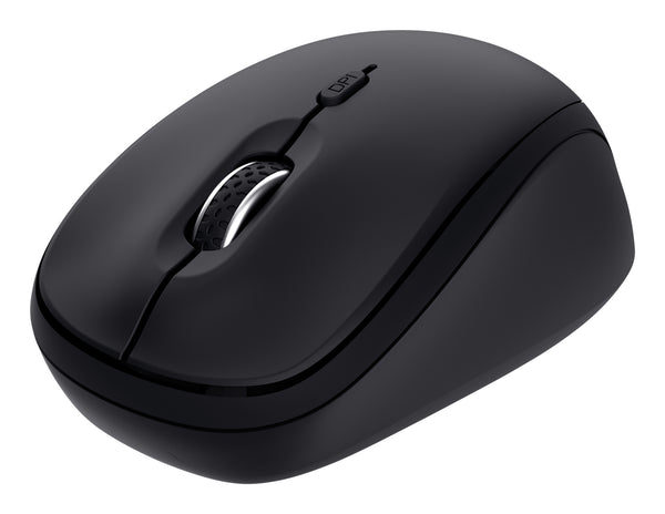 Trust Yvi+ Maus Universal Beidhändig RF Wireless + Bluetooth Optisch 1600 DPI