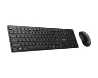 MSI FORGE K210 WIRELESS COMBO Tastatur Maus enthalten Heimbüro USB Schwarz