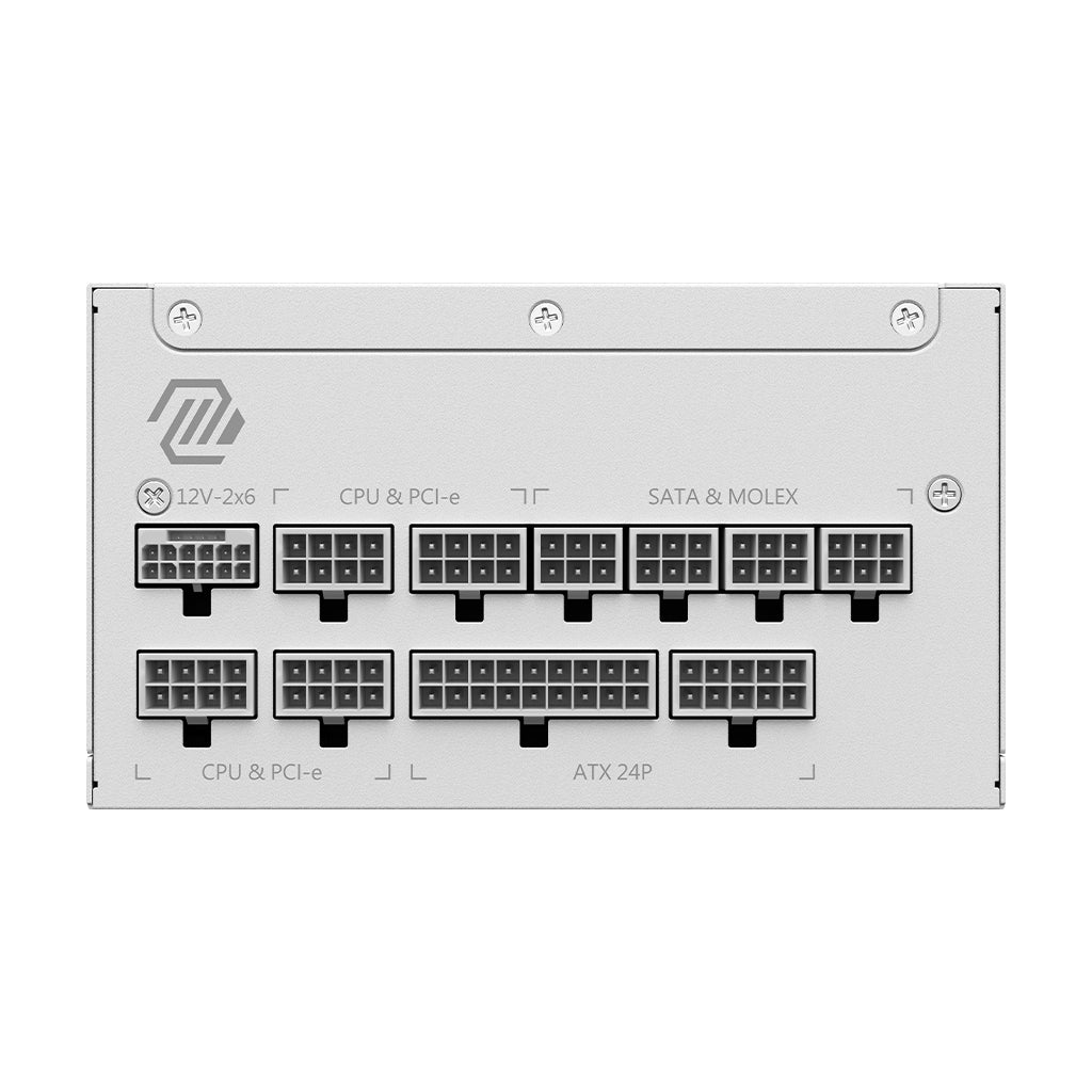 MSI MAG A1000GL PCIE5 WHITE Netzteil 1000 W 24-pin ATX ATX Weiß