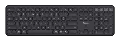 Trust Vaiya Kabellose Tastatur für mehrere Geräte - Schwarz
