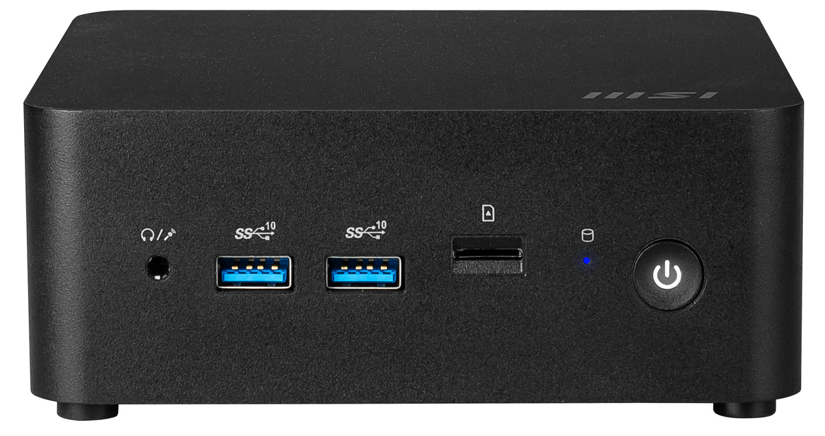 MSI Cubi NUC 1MG-007BDE 0.84L sized PC Schwarz 150U Intel SoC