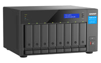 QNAP TVS-H874T-I9-64G NAS & Speicherserver Tower Intel® Core™ i9 64 GB DDR4 0 TB QNAP QTS Schwarz