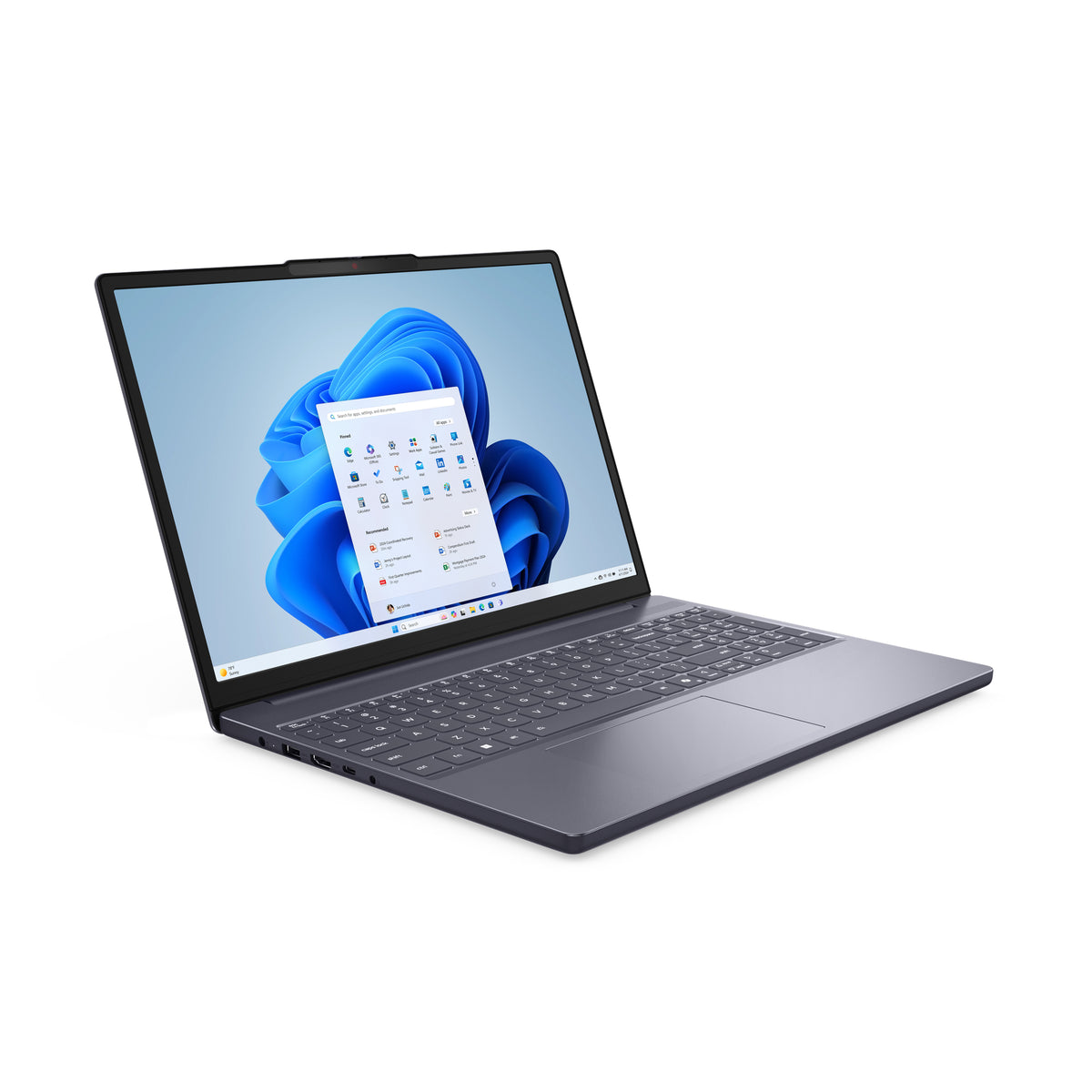 Lenovo IdeaPad Slim 3 15IRH10 Intel® Core™ i5 i5-13420H Laptop 38,9 cm (15.3") WUXGA 16 GB DDR5-SDRAM 512 GB SSD Wi-Fi 7 (802.11be) Windows 11 Home Deutsch Grau