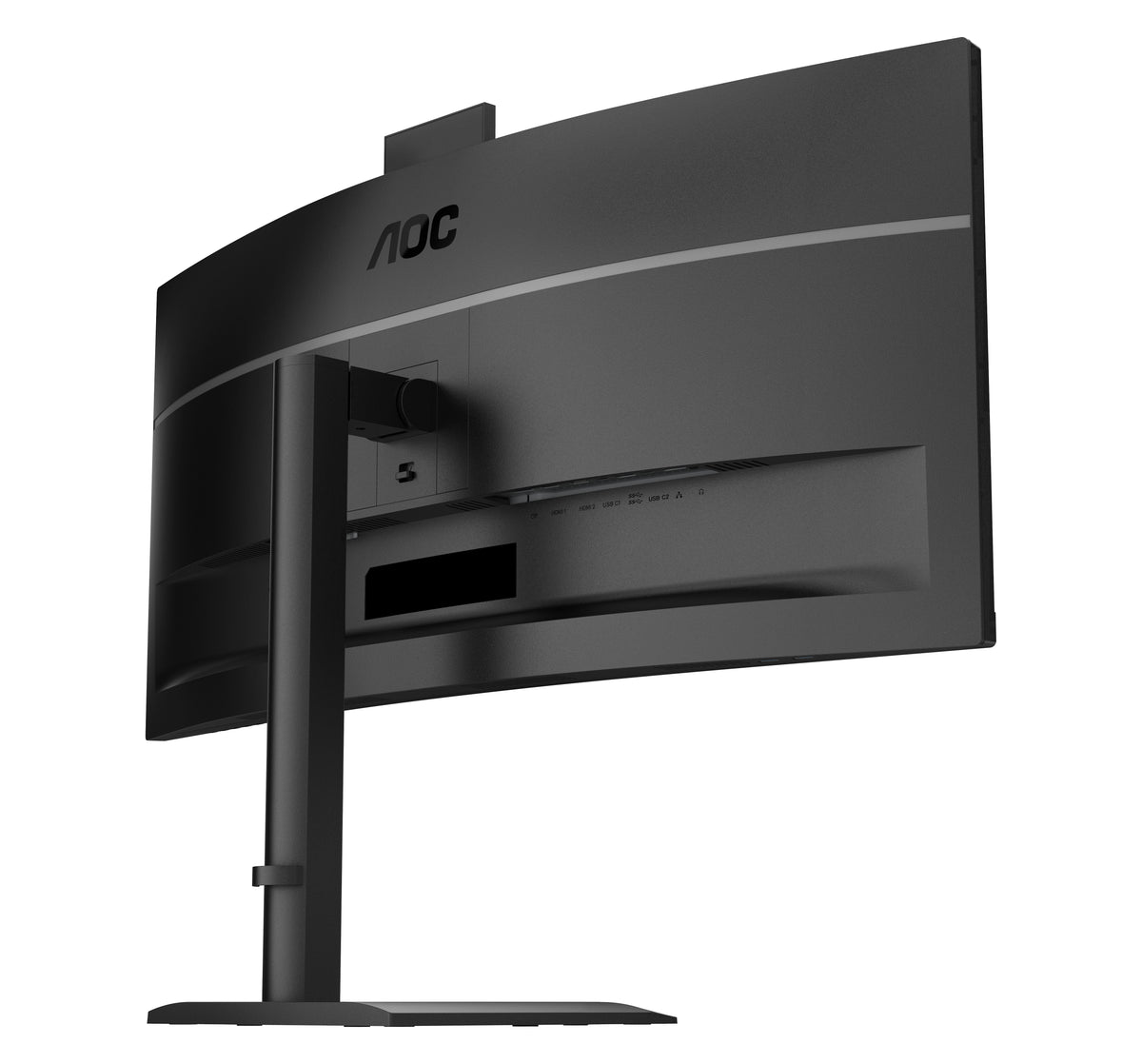 AOC CU34E4CW/75 Computerbildschirm 86,4 cm (34") 3440 x 1440 Pixel Schwarz