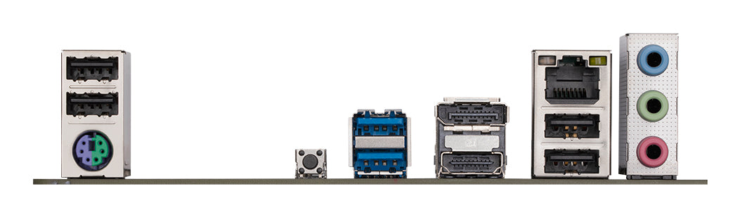 GIGABYTE A620M H Motherboard - Unterstützt AMD Ryzen 8000 CPUs, 5+2+2 Phasen Digital VRM, bis zu 7200MHz DDR5 (OC), 1xPCIe 4.0 M.2, GbE LAN, USB 3.2 Gen 1