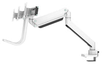 Neomounts NM-D775DX3WHITE Flachbildschirm-Tischhalterung 68,6 cm (27") Tisch/Bank Weiß