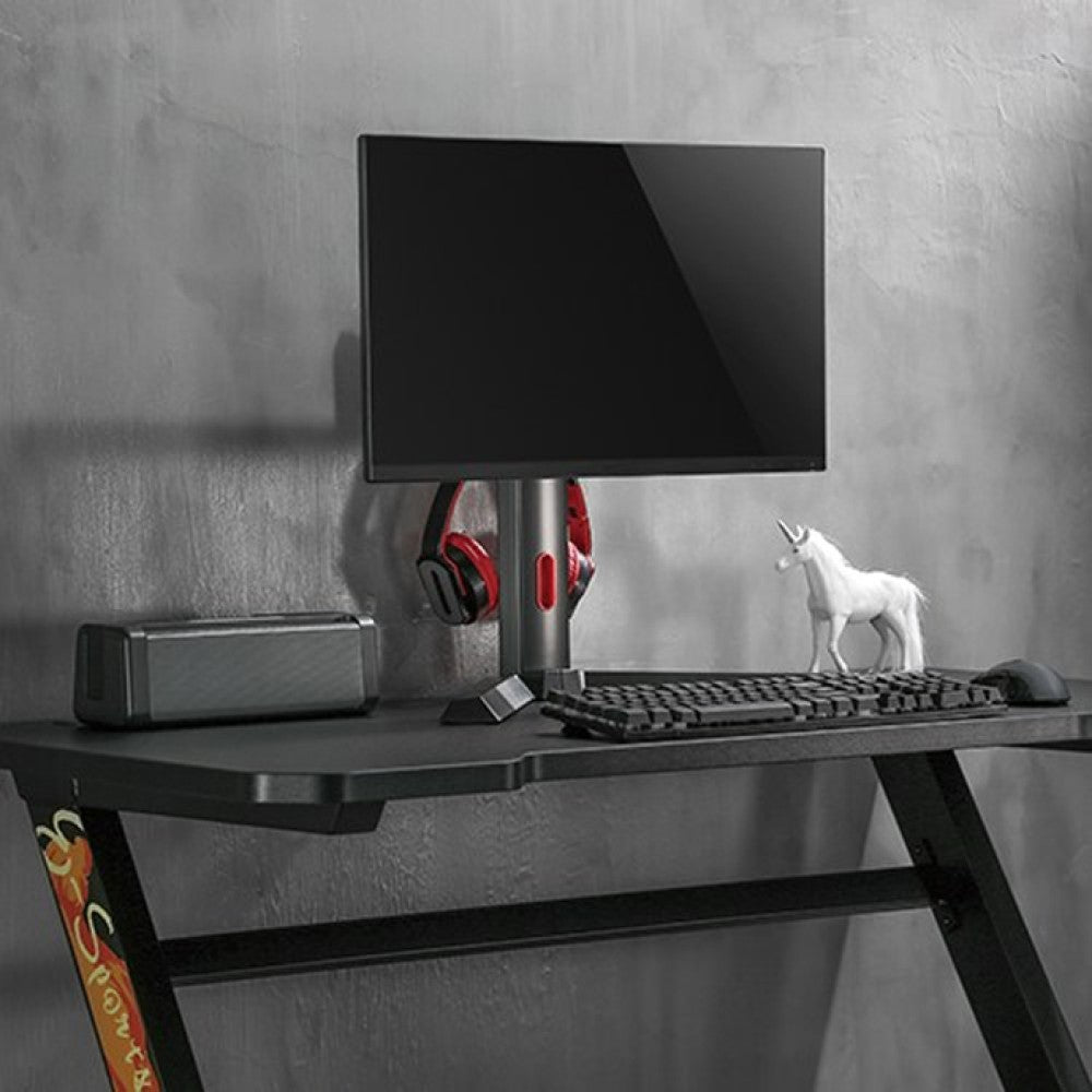 Techly ICA-LCD G32 Flachbildschirm-Tischhalterung 81,3 cm (32") Tisch/Bank Schwarz, Rot