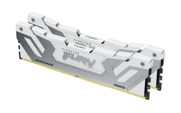 Kingston Technology FURY 48GB 8400MT/s DDR5 CL40 CUDIMM (2-Kit) Renegade White XMP
