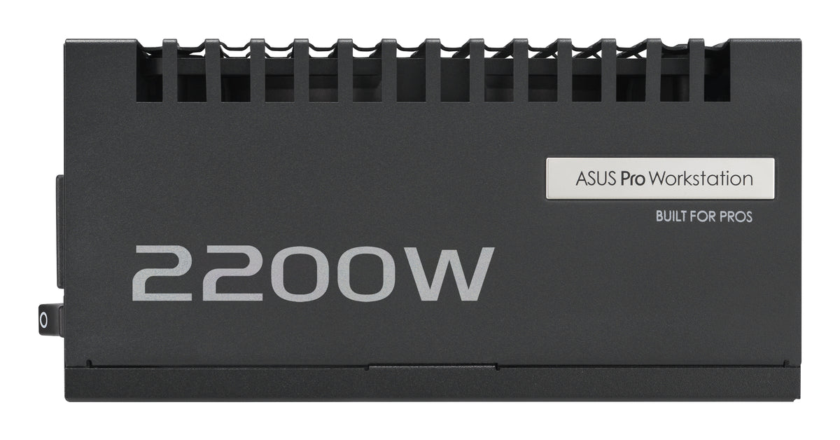 ASUS Pro WS 2200W Platinum Netzteil 20+4 pin ATX ATX Schwarz