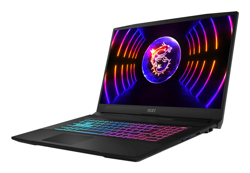 MSI Cyborg 17 B13WFKG-095 Intel® Core™ i7 i7-13620H Laptop 43,9 cm (17.3") Full HD 16 GB DDR5-SDRAM 512 GB SSD NVIDIA GeForce RTX 5060 Wi-Fi 6E (802.11ax) Windows 11 Home Schwarz