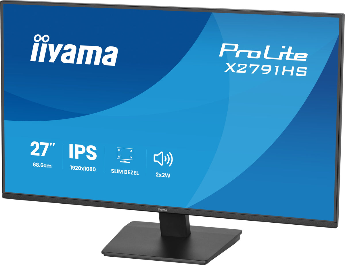 iiyama ProLite X2791HS-B1 Computerbildschirm 68,6 cm (27") 1920 x 1080 Pixel Full HD LED Schwarz