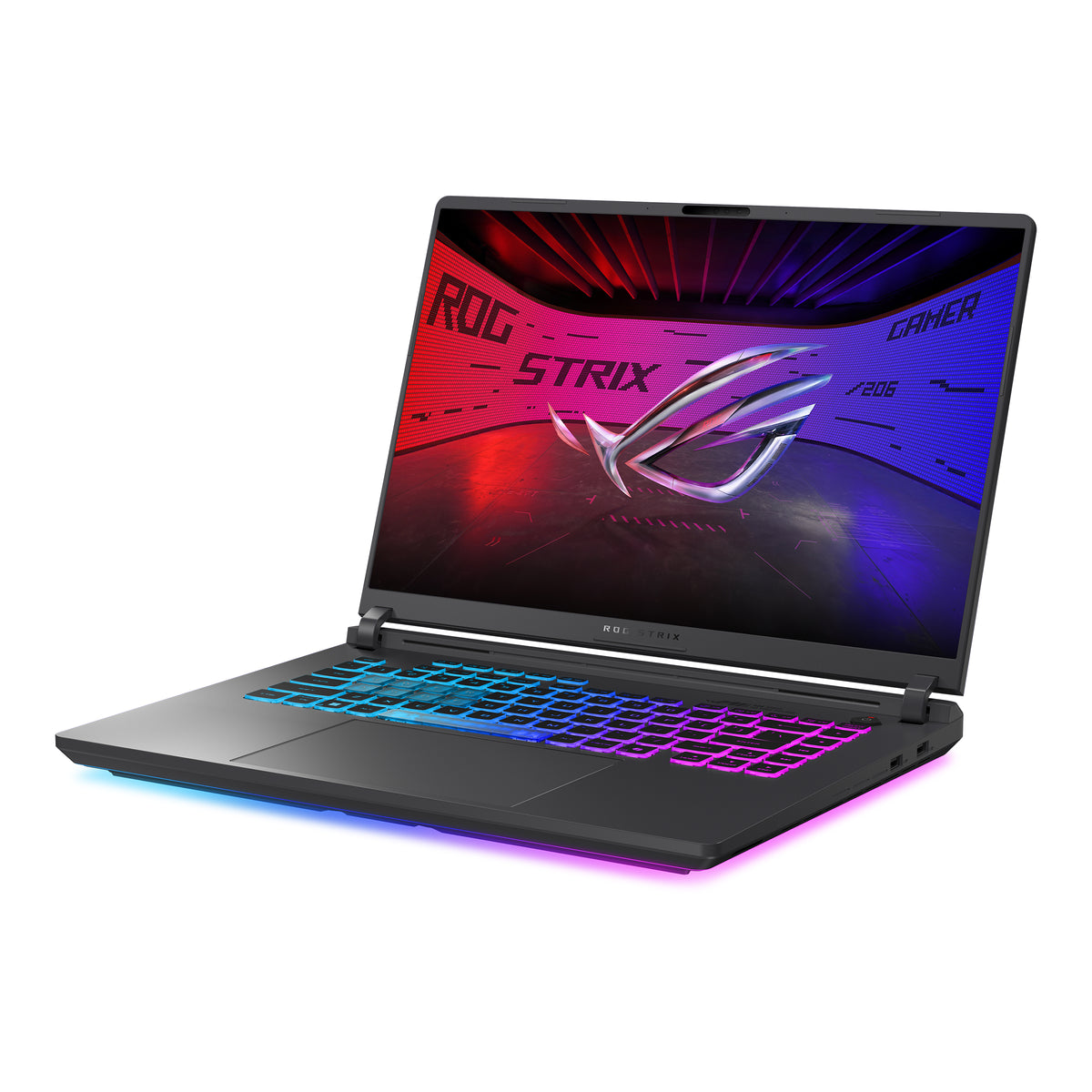 ASUS ROG Strix G16 G615LW-RV084W Intel Core Ultra 9 275HX Laptop 40,6 cm (16") WUXGA 64 GB DDR5-SDRAM 2 TB SSD NVIDIA GeForce RTX 5080 Wi-Fi 7 (802.11be) Windows 11 Home Schwarz, Grau