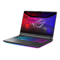 ASUS ROG Strix G16 G615LW-RV084W Intel Core Ultra 9 275HX Laptop 40,6 cm (16") WUXGA 64 GB DDR5-SDRAM 2 TB SSD NVIDIA GeForce RTX 5080 Wi-Fi 7 (802.11be) Windows 11 Home Schwarz, Grau