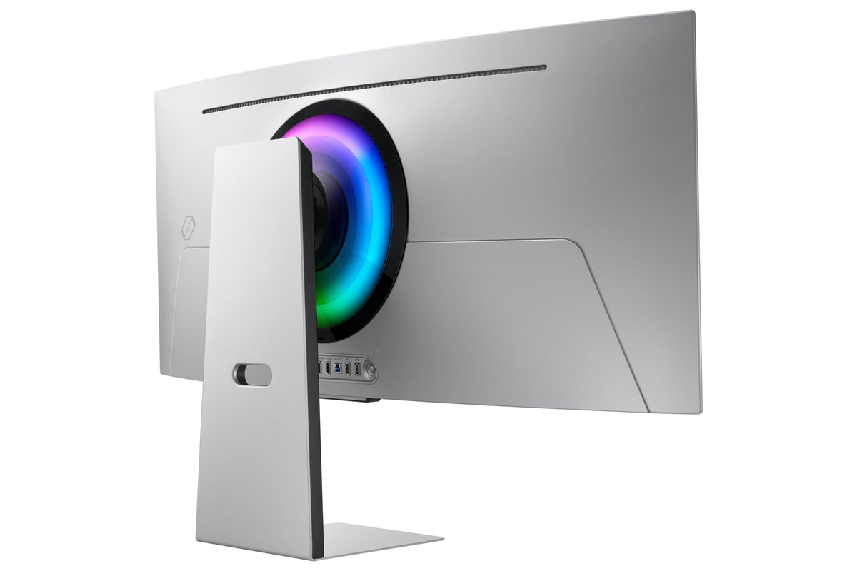 Samsung G85SD Computerbildschirm 86,4 cm (34") 3440 x 1440 Pixel UltraWide Quad HD OLED Silber