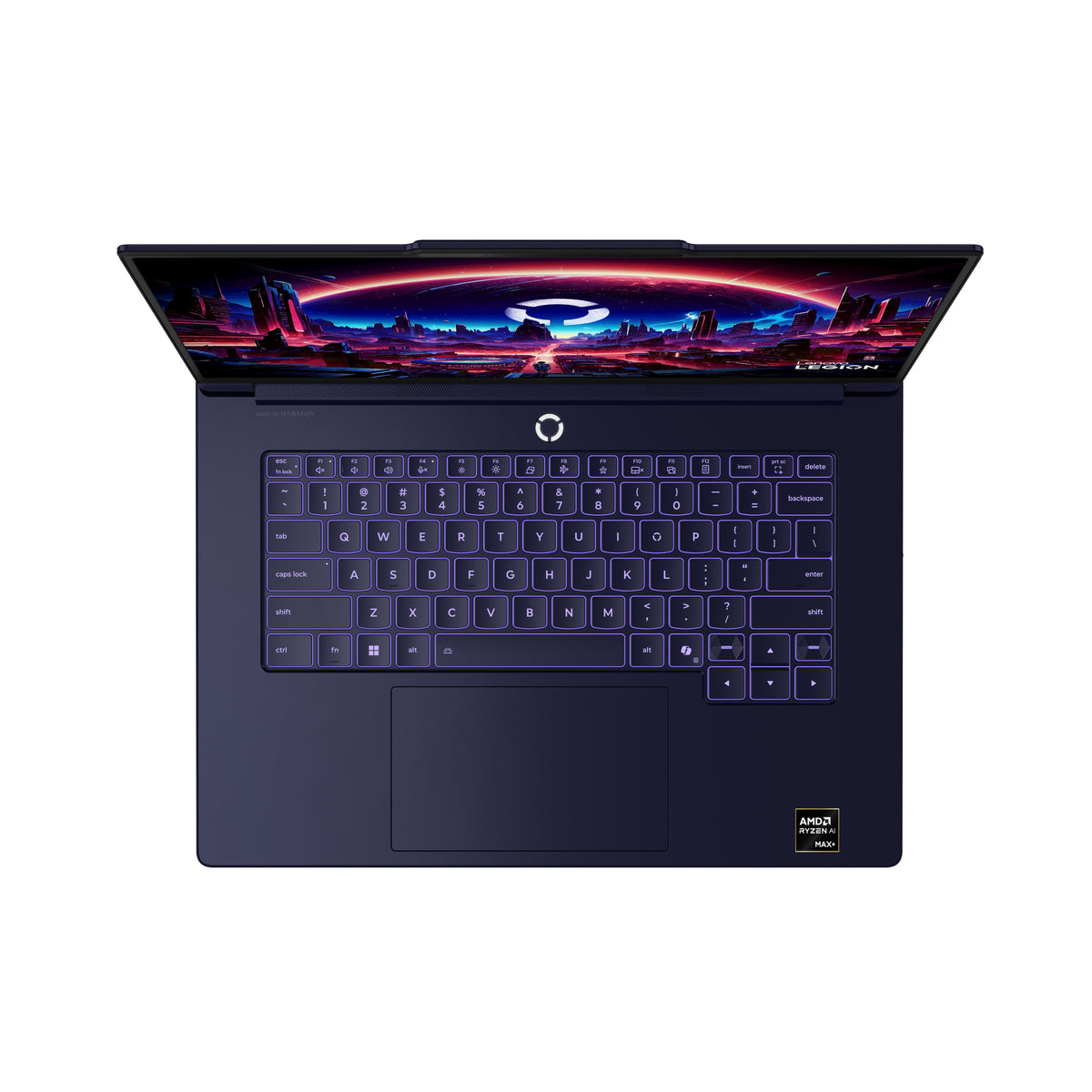 Lenovo Legion 7 15ASH11 Copilot+ PC AMD Ryzen AI Max+ 392 Laptop 38,9 cm (15.3") WQXGA 64 GB LPDDR5x-SDRAM 1 TB SSD Wi-Fi 7 (802.11be) Windows 11 Home Blau Deutsch