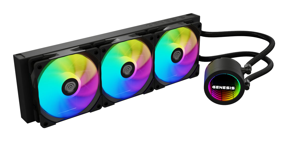 GENESIS NLG-2321 Computerkühlsystem Prozessor All-in-One-Flüssigkeitskühler Schwarz