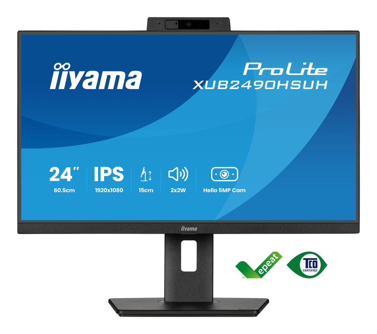 iiyama XUB2490HSUH-B2 Computerbildschirm 60,5 cm (23.8") 1920 x 1080 Pixel Full HD LED Schwarz
