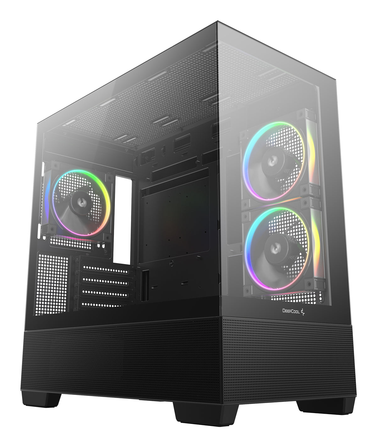 DeepCool CG380 3F Midi Tower Schwarz
