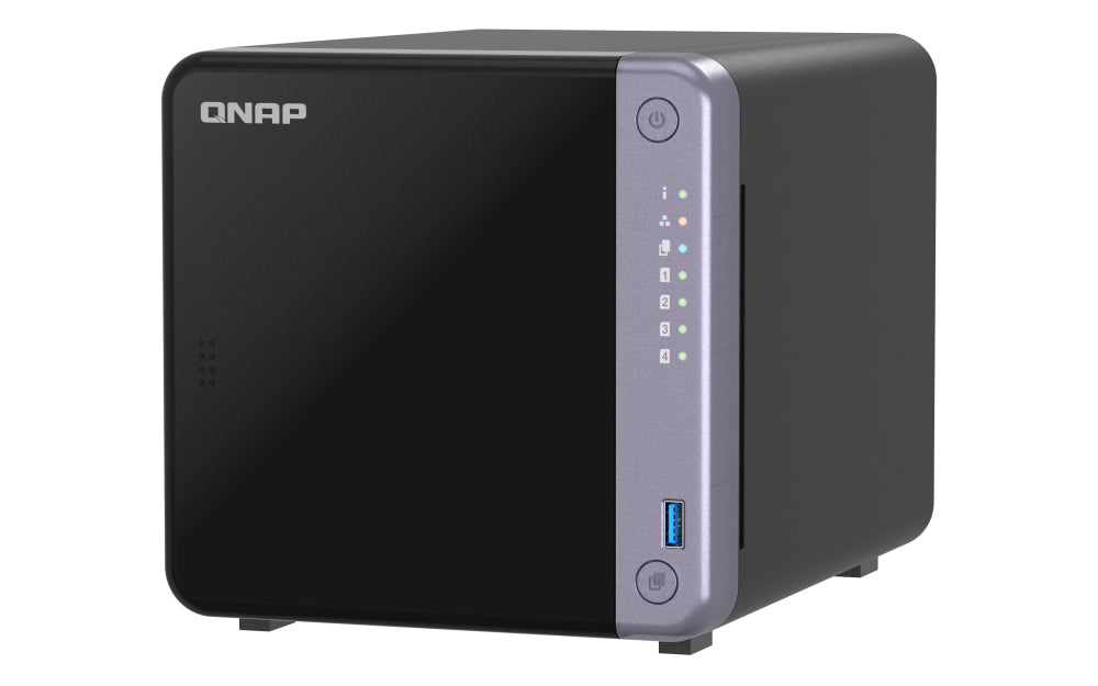 QNAP TS-432X-4G NAS & Speicherserver Tower Alpine Alpine AL-524 4 GB DDR4 QNAP QTS Schwarz