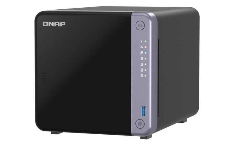 QNAP TS-432X-4G NAS & Speicherserver Tower Alpine Alpine AL-524 4 GB DDR4 QNAP QTS Schwarz