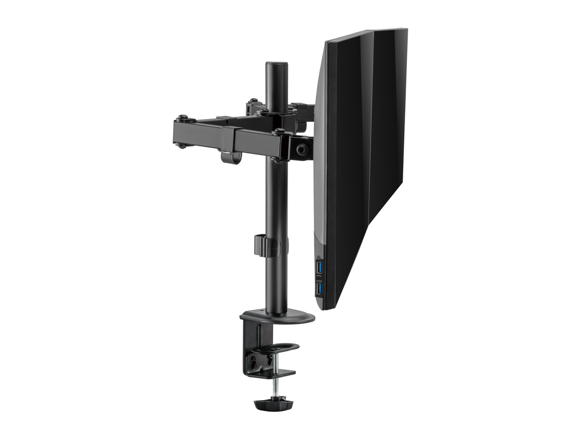 Equip 17"-32" Gelenk-Dual-Monitor-Tischhalterung