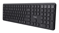 Trust Vaiya Kabellose Tastatur für mehrere Geräte - Schwarz