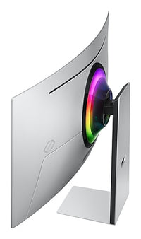 Samsung LS34DG850SUXDU Computerbildschirm 86,4 cm (34") 3440 x 1440 Pixel UltraWide Quad HD OLED Silber