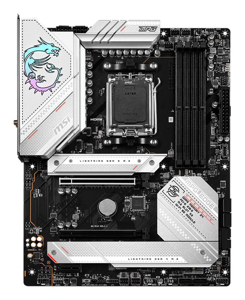 MSI MPG B650 EDGE WIFI Motherboard AMD B650 Sockel AM5 ATX