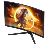 AOC G4 CQ32G4VE Computerbildschirm 80 cm (31.5") 2560 x 1440 Pixel Quad HD LCD Schwarz, Grau
