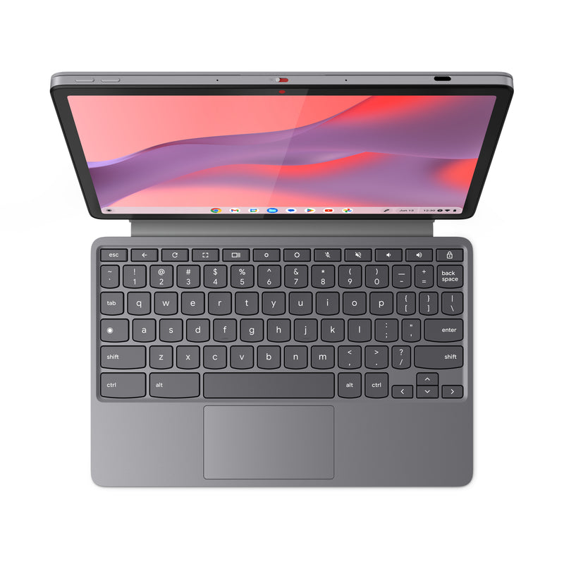Lenovo Chromebook Duet 11M889 MediaTek Kompanio 838 27,8 cm (10.9") Touchscreen WUXGA 8 GB LPDDR4x-SDRAM 128 GB eMMC Wi-Fi 6 (802.11ax) ChromeOS Deutsch Grau