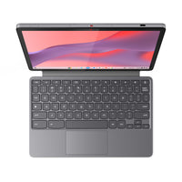 Lenovo Chromebook Duet 11M889 MediaTek Kompanio 838 27,8 cm (10.9") Touchscreen WUXGA 8 GB LPDDR4x-SDRAM 128 GB eMMC Wi-Fi 6 (802.11ax) ChromeOS Grau Deutsch