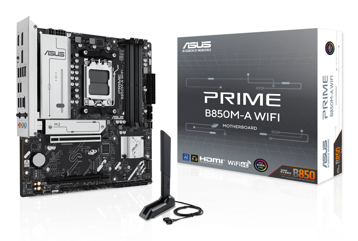 ASUS PRIME B850M-A WIFI AMD B850 Sockel AM5 micro ATX