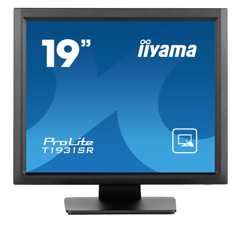 iiyama ProLite T1931SR-B1S Computerbildschirm 48,3 cm (19") 1280 x 1024 Pixel SXGA LCD Touchscreen Schwarz