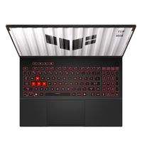 ASUS TUF Gaming A16 FA608WV-RL019W AMD Ryzen AI 9 HX 370 Laptop 40,6 cm (16") WUXGA 16 GB LPDDR5x-SDRAM 1 TB SSD NVIDIA GeForce RTX 4060 Wi-Fi 6E (802.11ax) Windows 11 Home Deutsch Schwarz, Grau