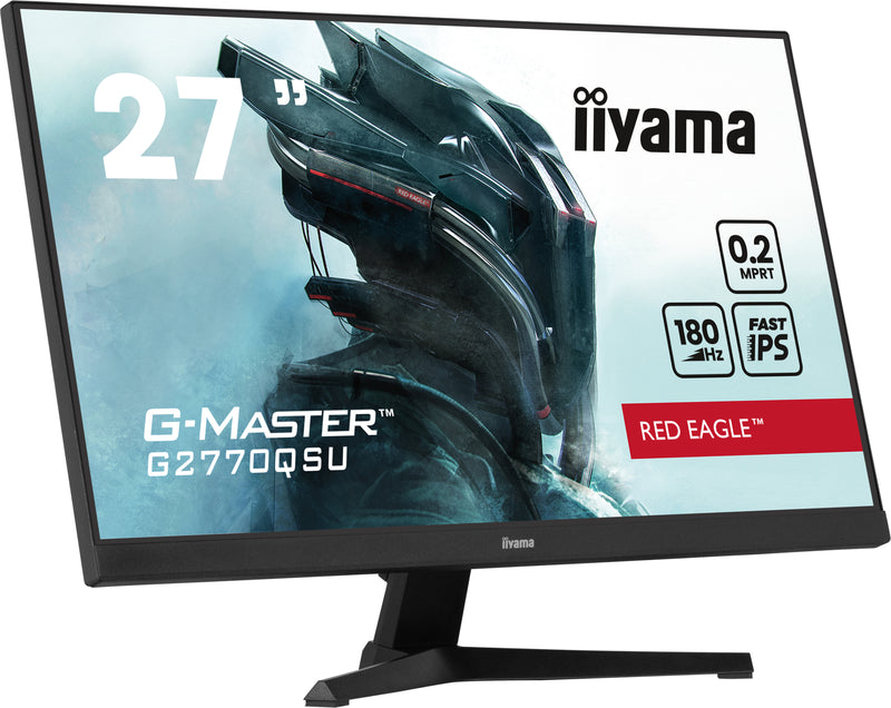 iiyama G-MASTER G2770QSU-B6 Computerbildschirm 68,6 cm (27") 2560 x 1440 Pixel Wide Quad HD LED Schwarz