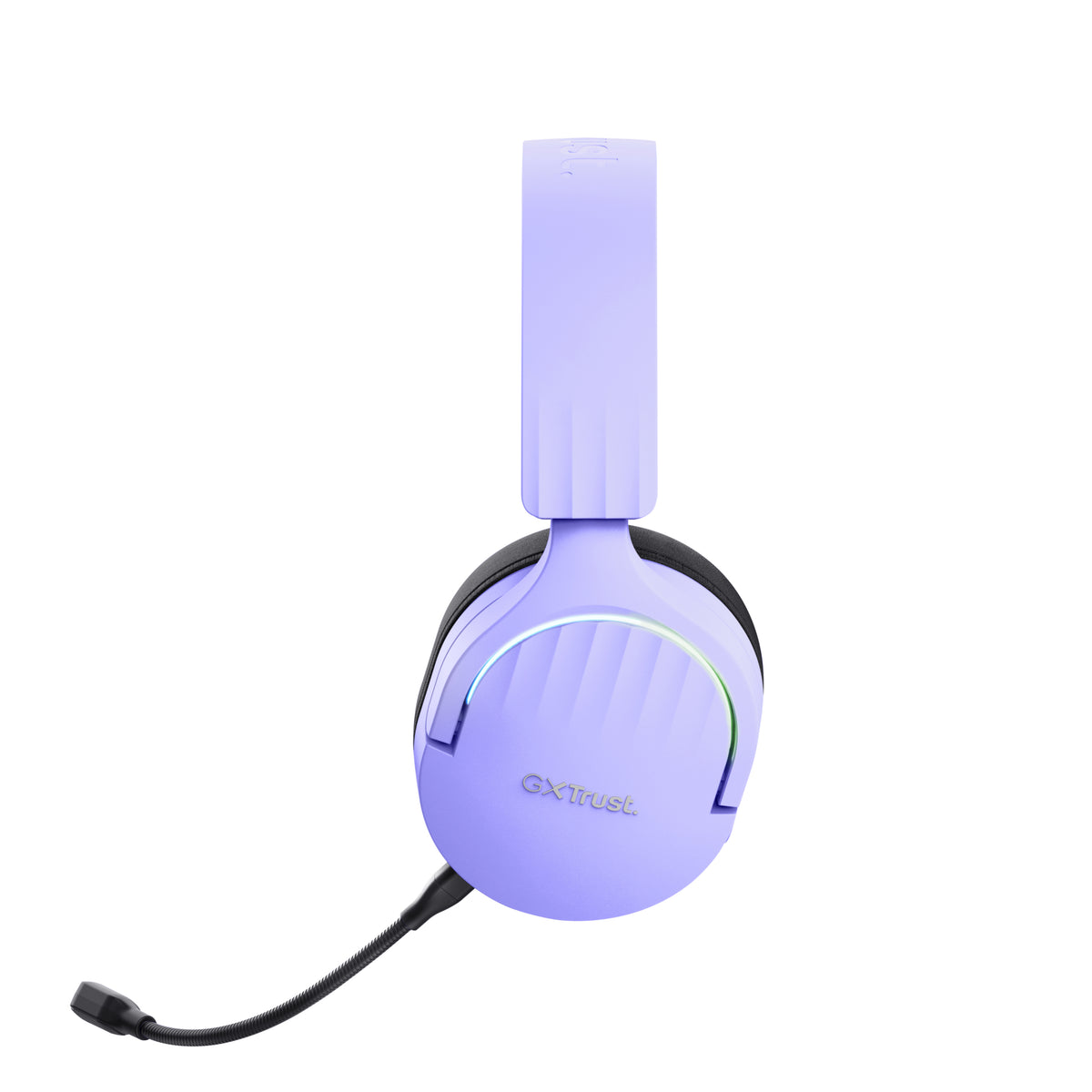 Trust GXT 491P FAYZO Kopfhörer Verkabelt & Kabellos Kopfband Gaming USB Typ-A Bluetooth Schwarz, Violett