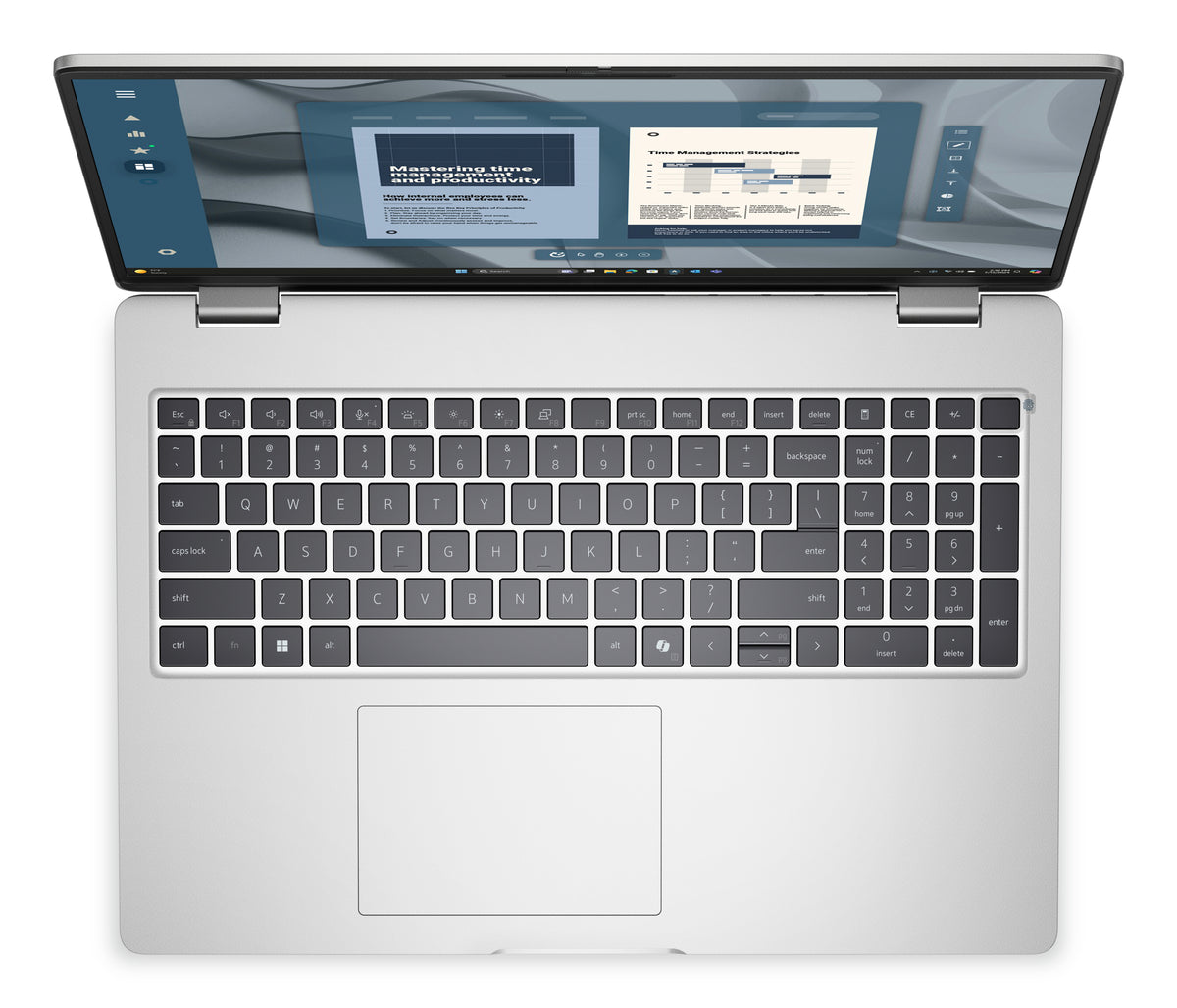 DELL Pro 16 PC16255 Copilot+ PC AMD Ryzen AI 7 PRO 350 Laptop 40,6 cm (16") Full HD+ 16 GB DDR5-SDRAM 512 GB SSD Wi-Fi 6E (802.11ax) Windows 11 Pro Schweiz Platin