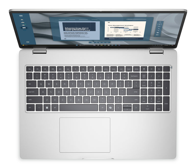 DELL Pro 16 PC16255 Copilot+ PC AMD Ryzen AI 7 PRO 350 Laptop 40,6 cm (16") Full HD+ 16 GB DDR5-SDRAM 512 GB SSD Wi-Fi 6E (802.11ax) Windows 11 Pro Schweiz Platin