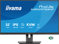 iiyama ProLite XUB3297QSNP-B1 Computerbildschirm 81,3 cm (32") 2560 x 1440 Pixel Quad HD LED Schwarz