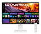 LG 32U850SA-W Computerbildschirm 80 cm (31.5") 3840 x 2160 Pixel 4K Ultra HD LED Weiß