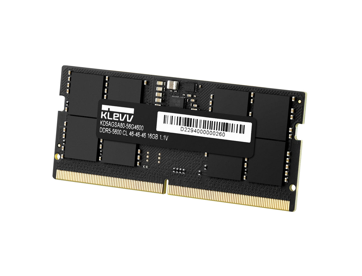 Klevv SO-DIMM Speichermodul 32 GB 1 x 32 GB DDR5 5600 MT/s 262-pin SO-DIMM